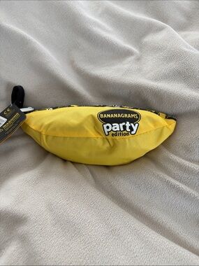 Banana Republic Bright Yellow Party Game Pouch